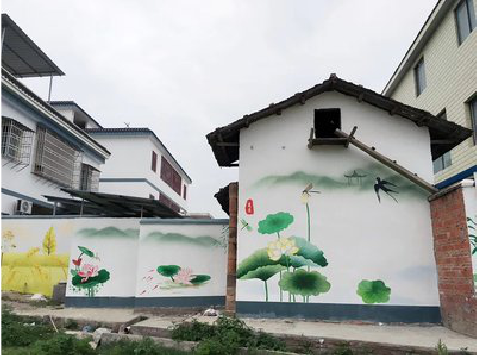  洛川室外墙绘-从选材到保养。