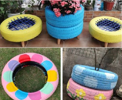  洛川墙体彩绘-变废为宝